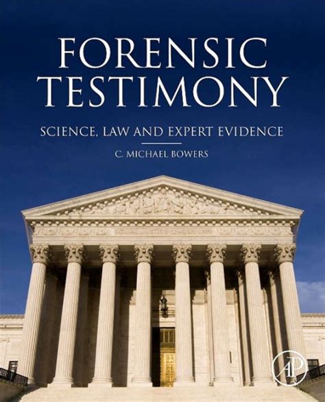 forensic testimony science law and expert evidence Kindle Editon