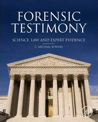 forensic testimony science law and expert evidence Kindle Editon