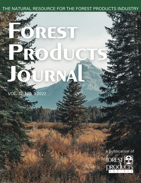 forest products journal current issue Epub