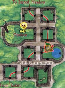 Forest Temple Ocarina Of Time Walkthrough Map