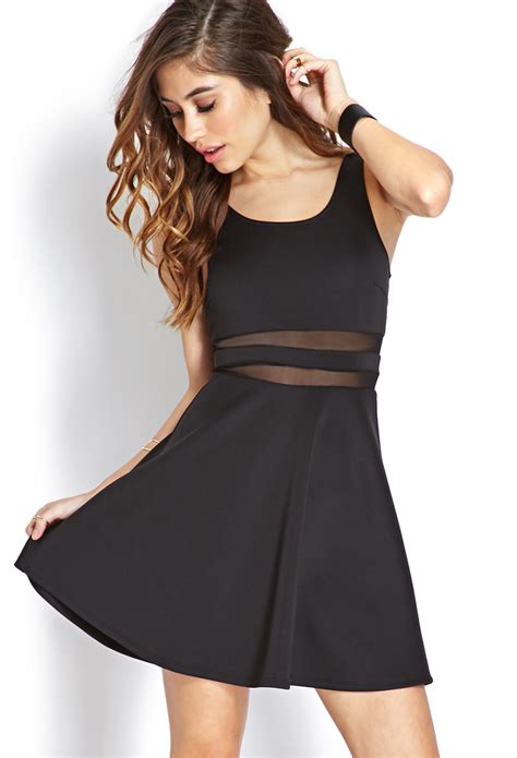 forever 21 black dress