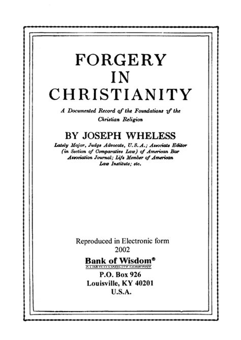 forgery in christianity forgery in christianity Kindle Editon