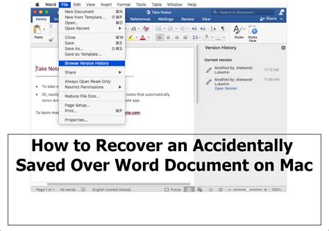 forgot to save word document how to recover mac pdf Doc