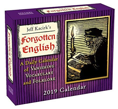 forgotten english 2016 boxed or daily calendar Kindle Editon