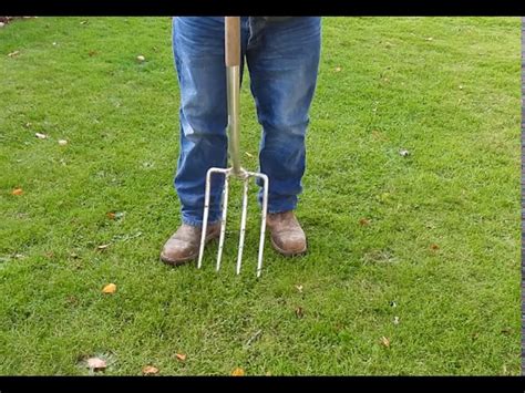 forking a yard