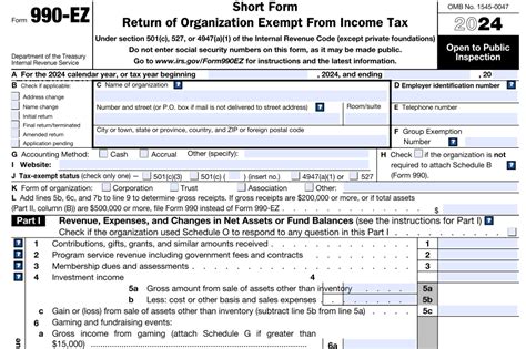 form 990 ez schedule a instructions PDF