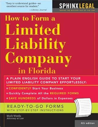 form a limited liability company in florida legal survival guides Reader
