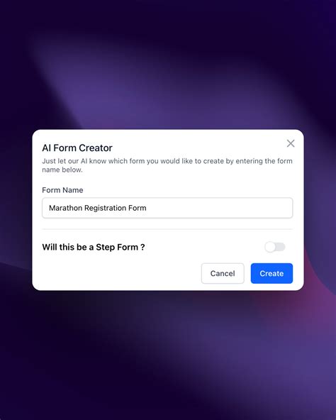 form ai generator