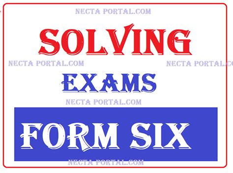 form six past papers Reader