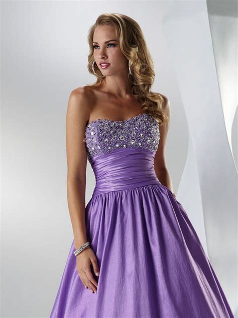 formal dress purple