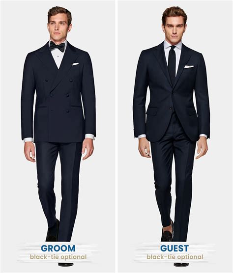 formal vs black tie optional