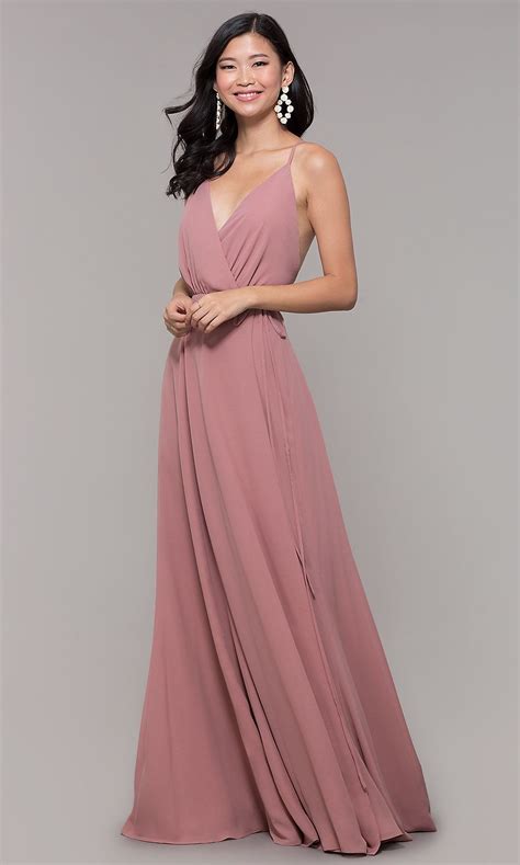 formal wrap dress