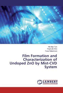 formation characterization undoped mist cvd system Epub