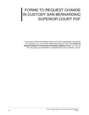 forms to request change in custody san bernardino superior court PDF