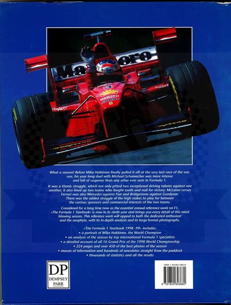 formula one yearbook a chronicle of the 1999 grand prix season PDF