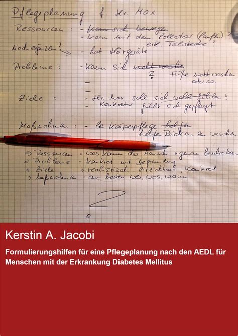 formulierungshilfen pflegeplanung menschen erkrankung diabetes ebook Reader