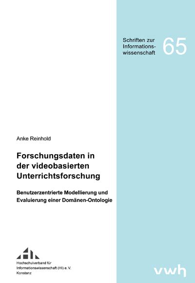 forschungsdaten videobasierten unterrichtsforschung benutzerzentrierte dom nen ontologie PDF