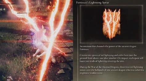 fortissax's lightning spear