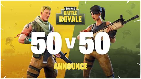 fortnite 50v50