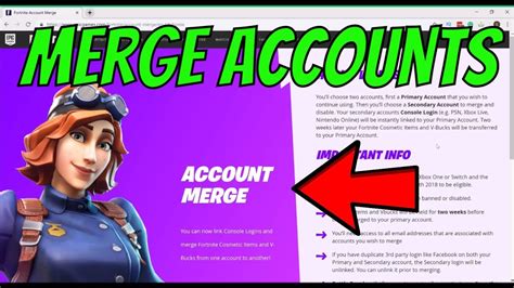 fortnite account merger