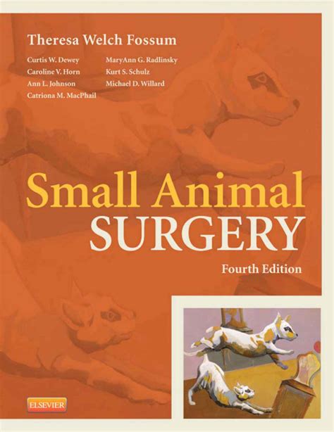 fossum small animal surgery 4th edition PDF