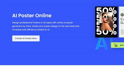 fotor ai poster generator