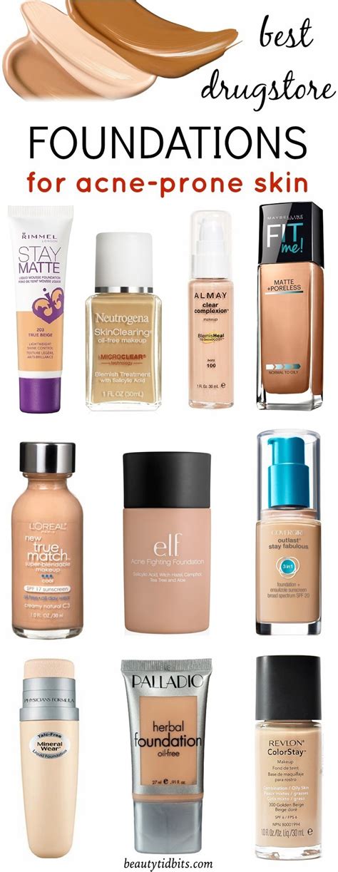 foundation for acne prone skin