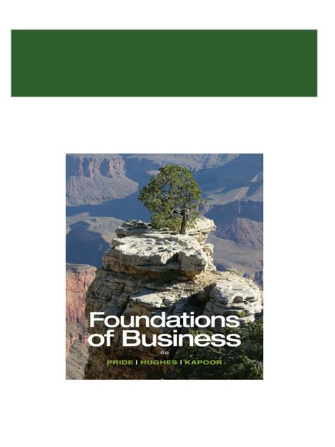 foundation of business 4th edition pdf Doc