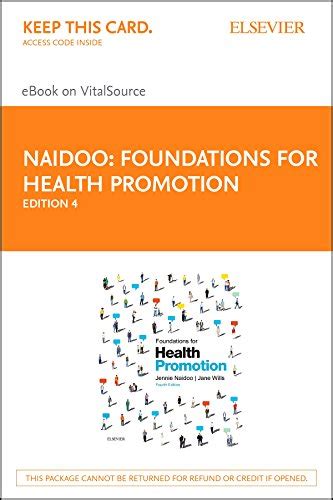 foundations for health promotion by naidoo 3rd edition Kindle Editon