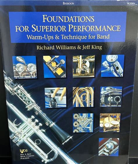 foundations for superior performance warm ups and technique for band bassoon Kindle Editon