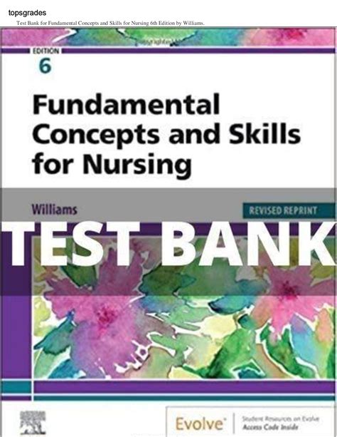 foundations nursing 6th edition test bank download Kindle Editon