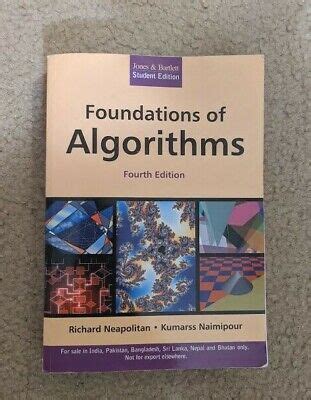 foundations of algorithms 4th edition Kindle Editon