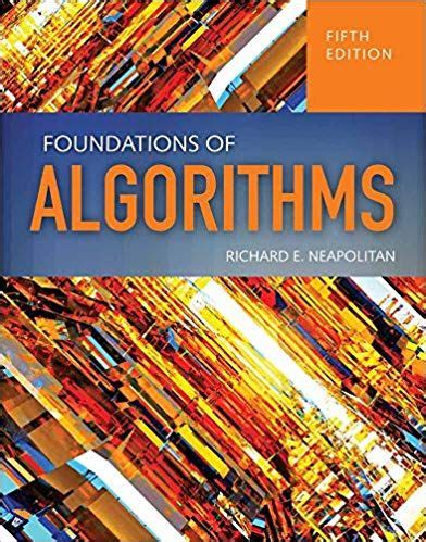 foundations of algorithms foundations of algorithms PDF