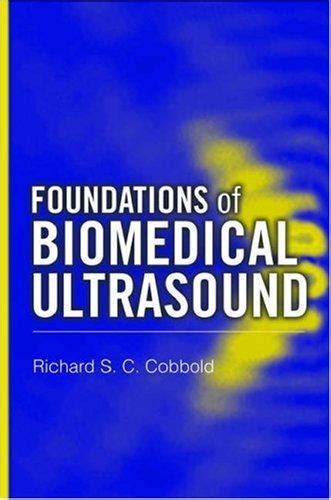 foundations of biomedical ultrasound pdf medical books Kindle Editon