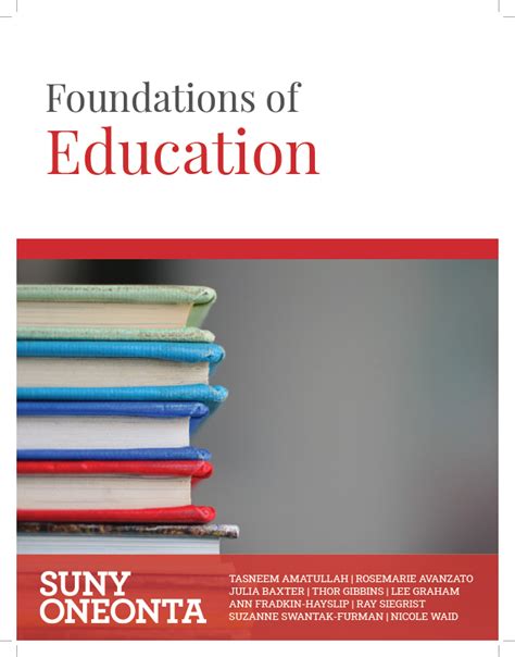 foundations of education foundations of education Reader