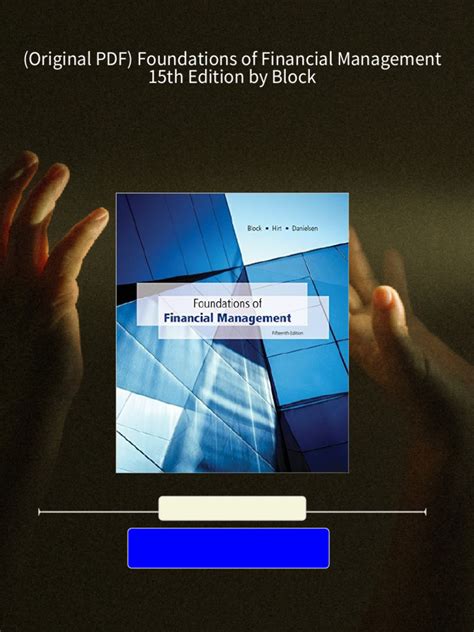 foundations of financial management 15th edition Ebook PDF