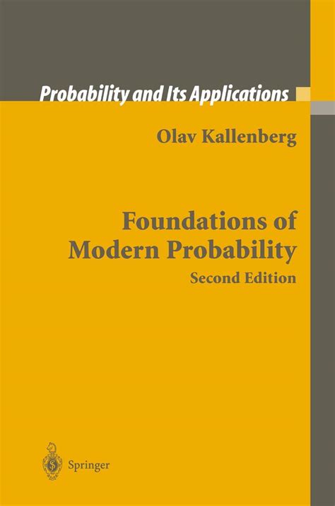 foundations of modern probability foundations of modern probability Doc