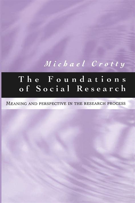 foundations of social research crotty PDF