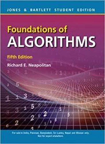 foundations to algorithms richard neapolitan 5 solutions Doc