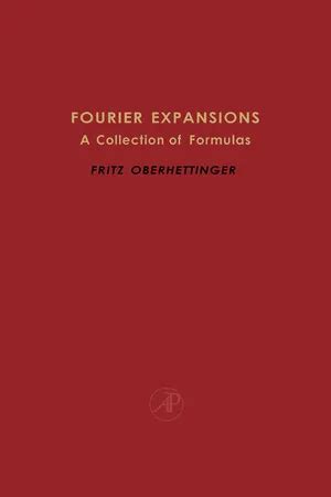 fourier expansions collection of PDF