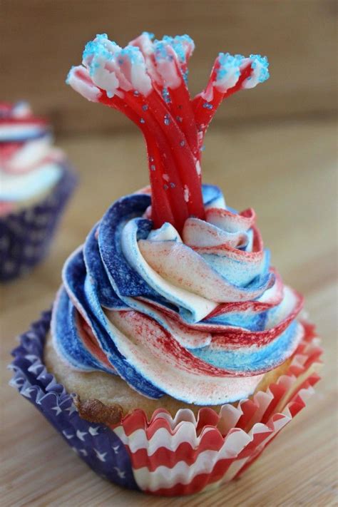 fourth of july cupcakes