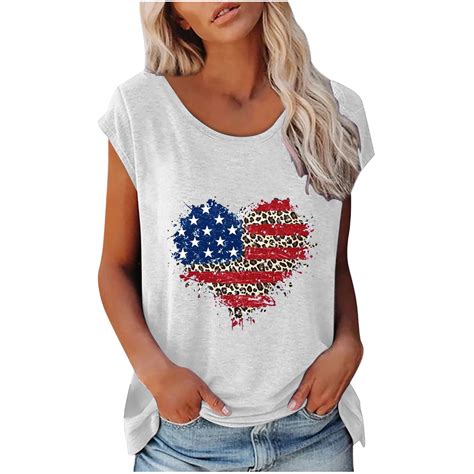 fourth of july t shirts for women