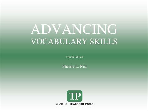 fourth-edition-advancing-vocabulary-skills-answer-key Ebook Epub