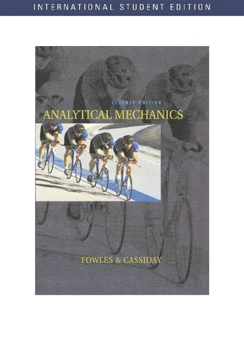 fowles cassiday analytical mechanics solutions manual Ebook PDF