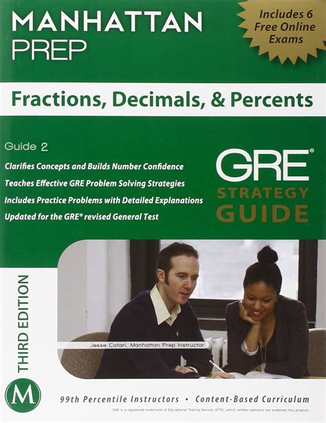 fractions decimals and percents gre strategy guide 3rd edition manhattan prep gre strategy guides Reader