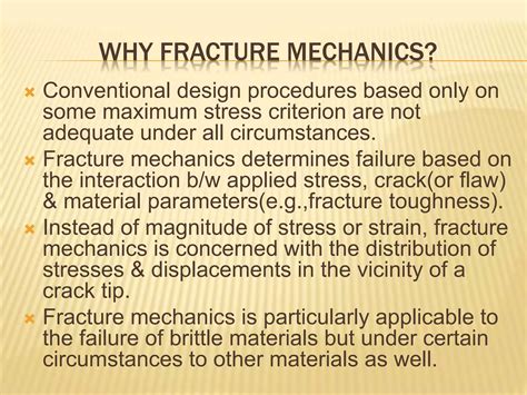 fracture mechanics fracture mechanics Kindle Editon