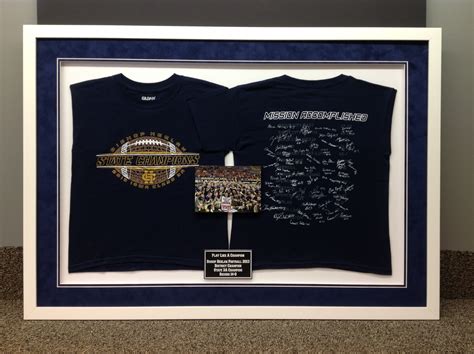 framed t shirts