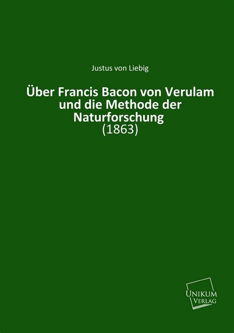 francis bacon verulam methode naturforschung Kindle Editon
