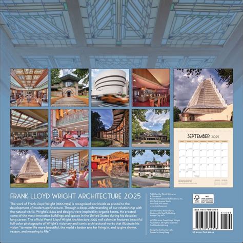 frank lloyd wright 2016 wall calendar Kindle Editon