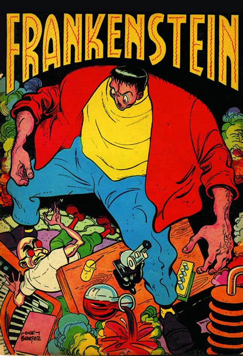 frankenstein the mad science of dick briefer Kindle Editon